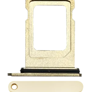 Single Sim Card Tray For iPhone 12 Pro / 12 Pro Max / 13 Pro / 13 Pro Max (Gold)