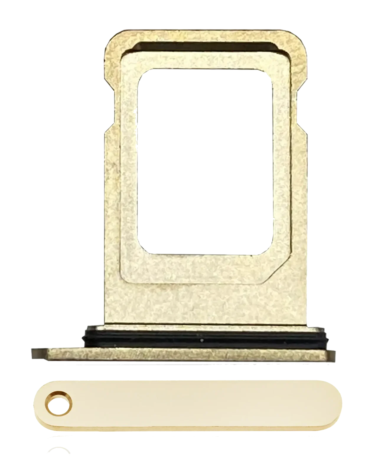 Single Sim Card Tray For iPhone 12 Pro / 12 Pro Max / 13 Pro / 13 Pro Max (Gold)