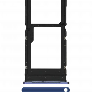 Sim Card Tray For Motorola One 5G (XT2075-1 / XT2075-2 / 2020) (Genuine OEM) (Prussian Blue)