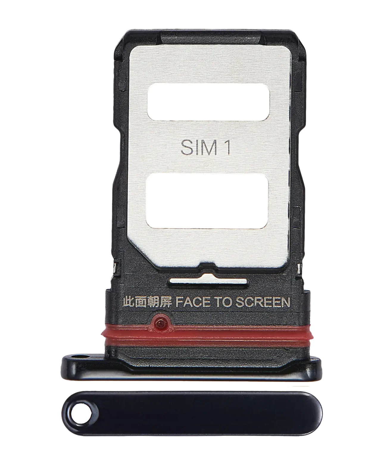 Dual Sim Card Tray For Xiaomi 11T Pro / Xiaomi 11T (Meteorite Gray)