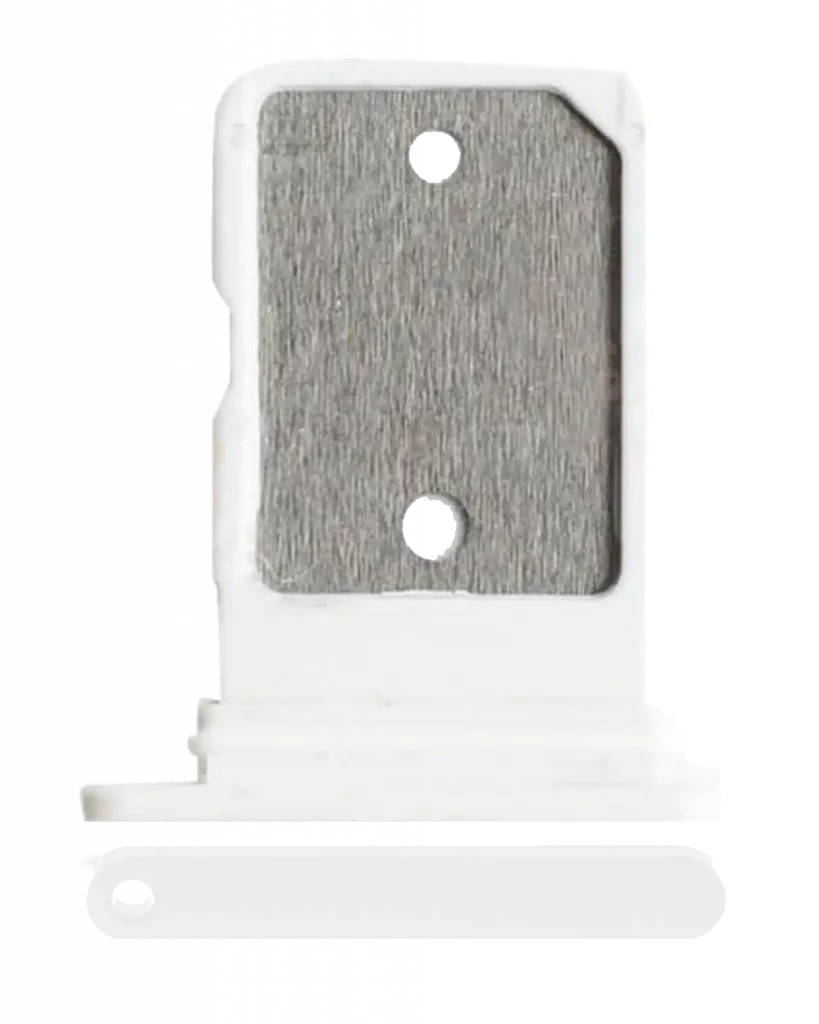 Sim Card Tray For Google Pixel 4A 5G (Genuine OEM) (Clearly White)