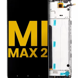 LCD Assembly With Frame For Xiaomi Mi Max 2 (Refurbished) (Matte Black)