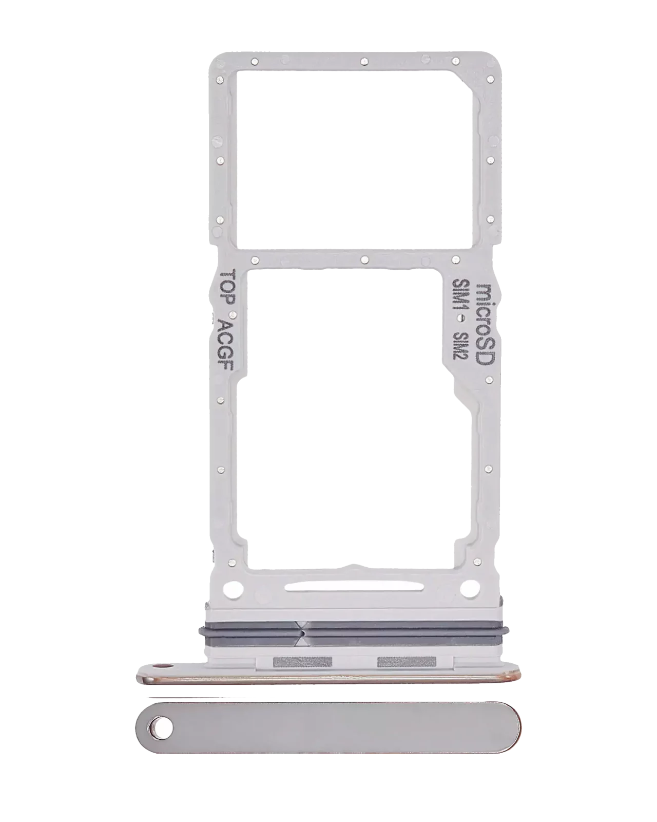Dual Sim Card Tray For Samsung Galaxy A73 5G (A736 / 2022) (White)