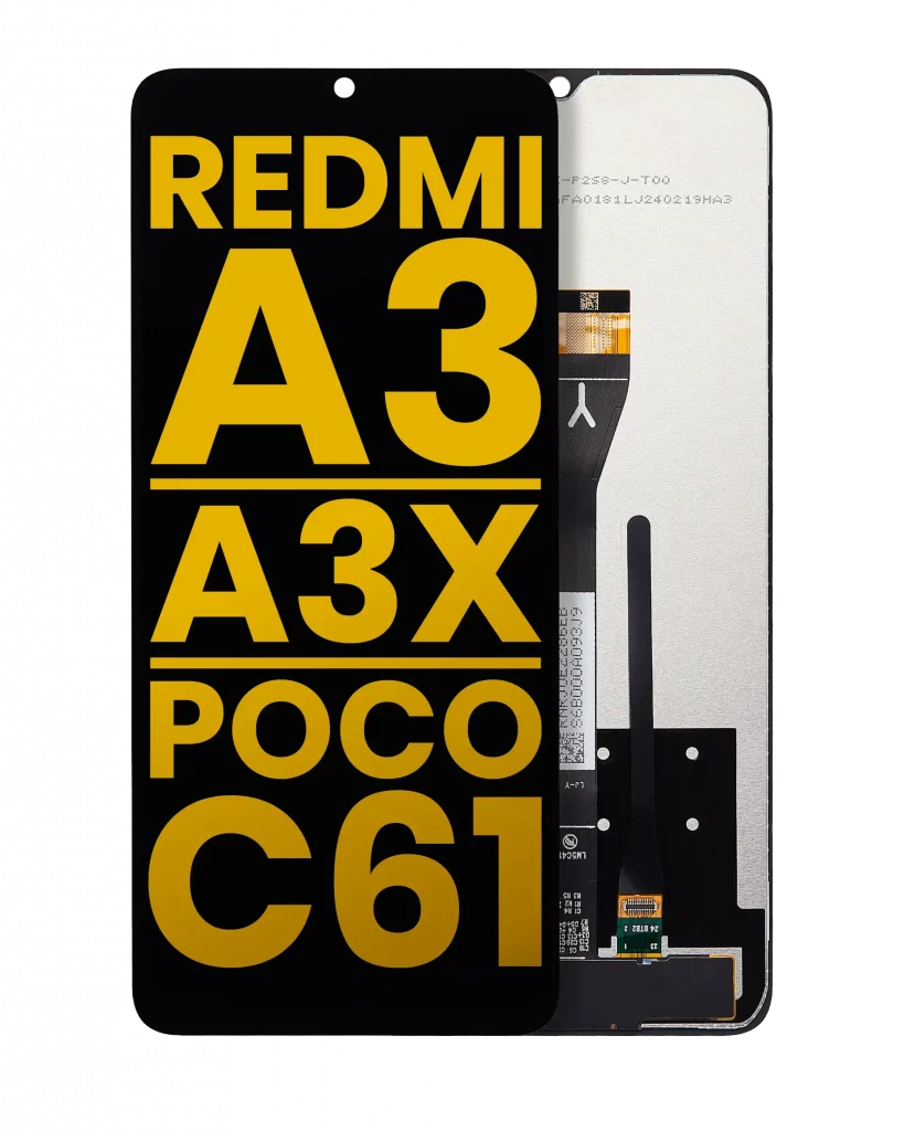 LCD Assembly Without Frame For Xiaomi Redmi A3 / A3x / Poco C61 (Refurbished) (All Colors)