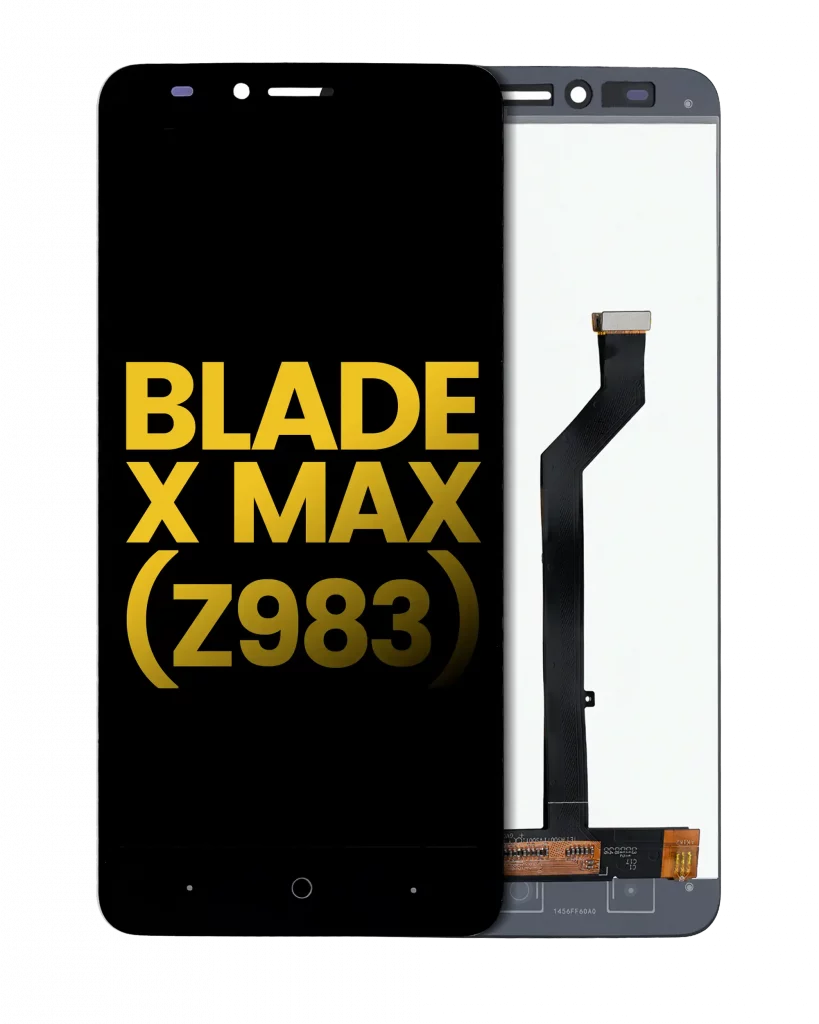 LCD Assembly Without Frame For ZTE Blade X Max (Z983) (Refurbished) (Black)