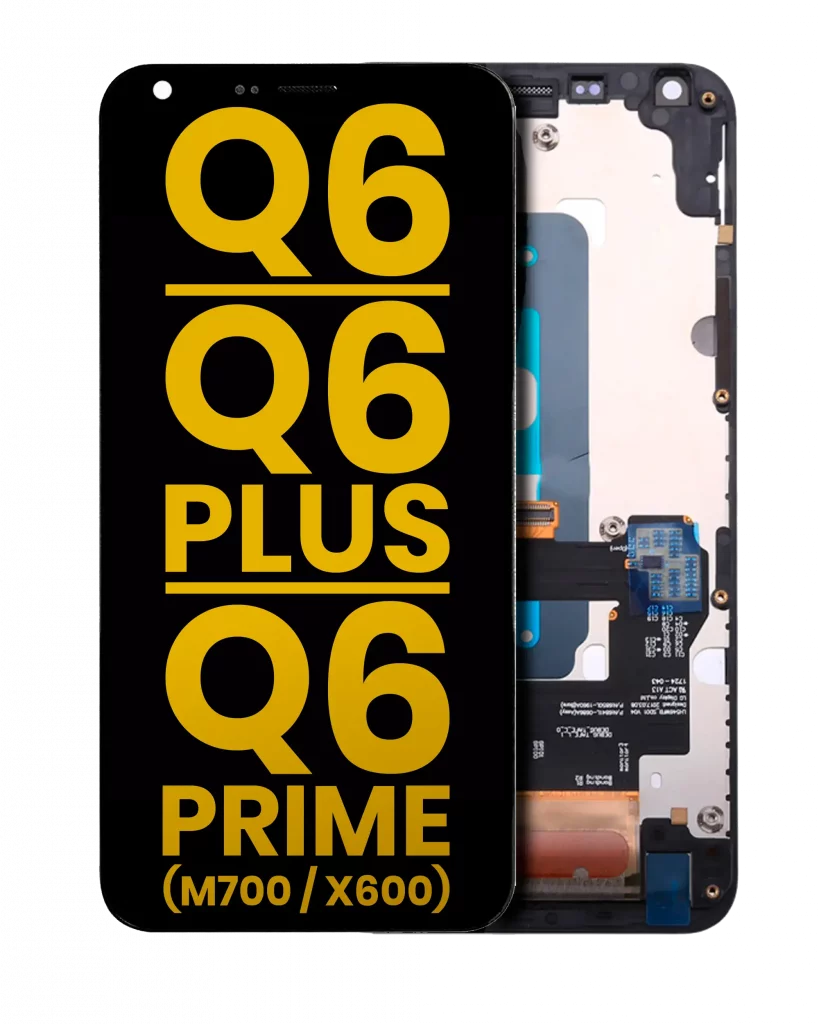 LCD Assembly With Frame For LG Q6 / Q6 Plus / Q6 Prime (M700 / X600) (Refurbished) (All Colors)