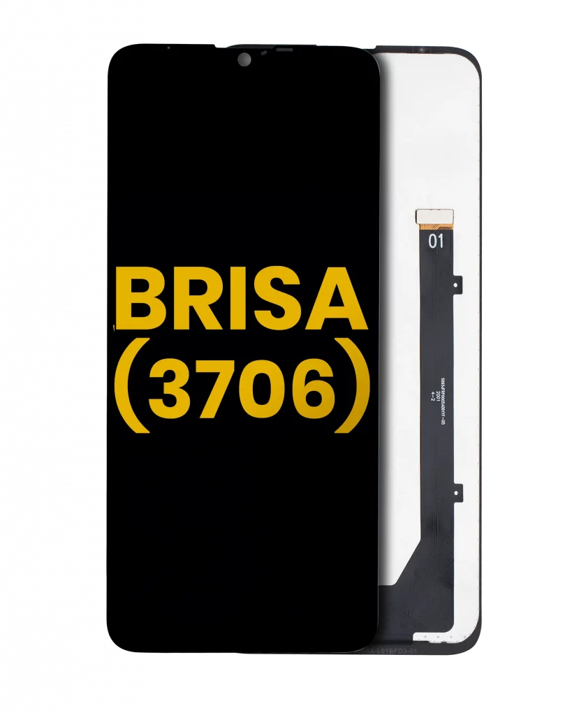 LCD Assembly Without Frame For Coolpad Legacy Brisa 2020 (3706) (Refurbished) (Black)