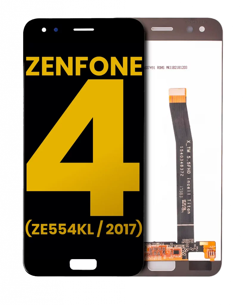 LCD Assembly Without Frame For Asus ZenFone 4 (ZE554KL / 2017) (Refurbished) (Black)