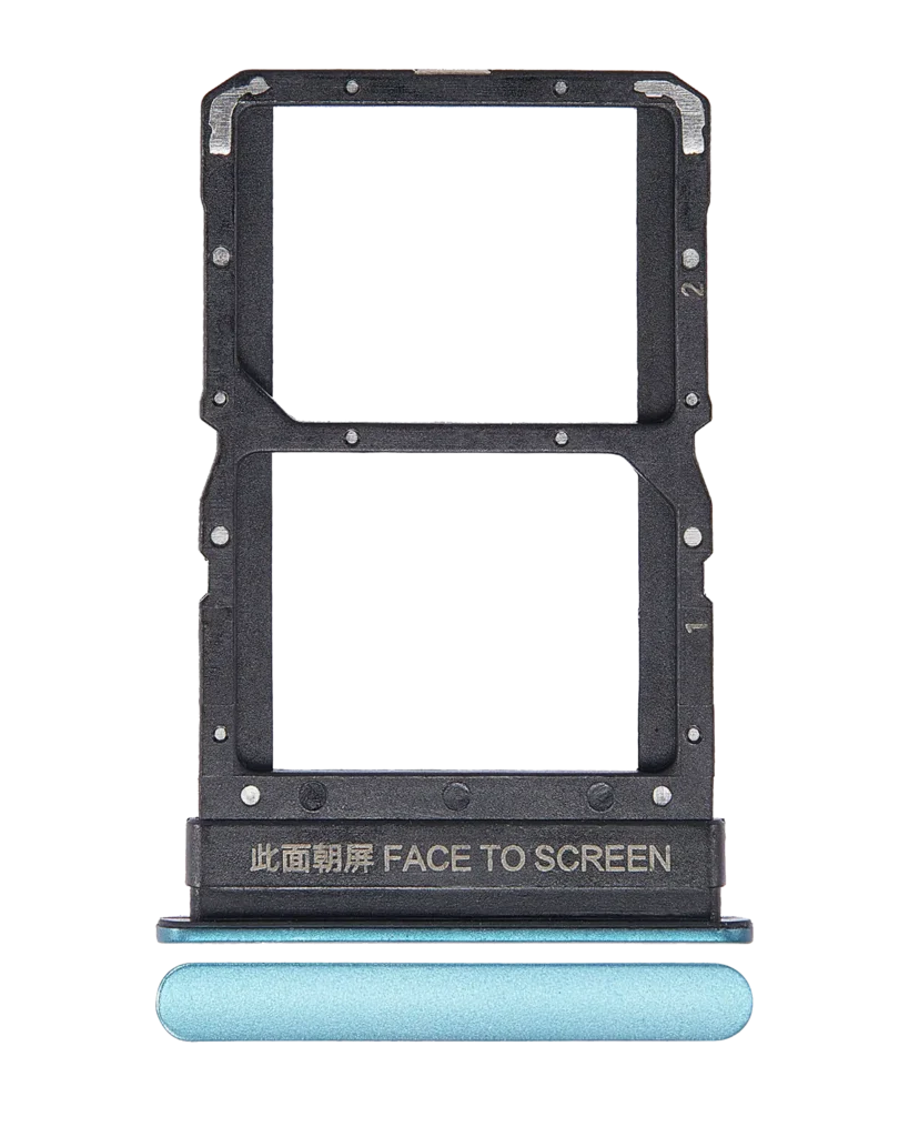Dual Sim Card Tray For Xiaomi Poco X3 GT (Wave Blue)