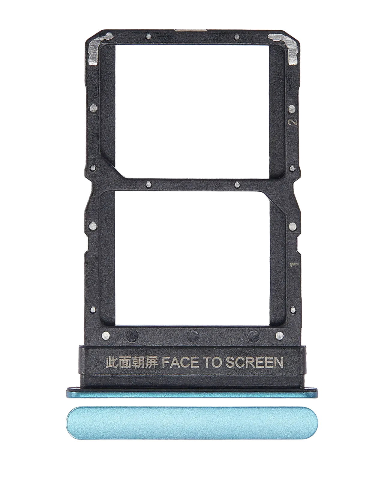 Dual Sim Card Tray For Xiaomi Poco X3 GT (Wave Blue)
