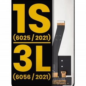 LCD Assembly Without Frame For Alcatel 1S (6025 / 2021) / Alcatel 3L (6056 / 2021) (Refurbished) (All Colors)
