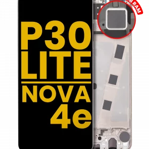 LCD Assembly With Frame For Huawei P30 Lite / Nova 4e (Refurbished) (4GB RAM) (Pearl White)