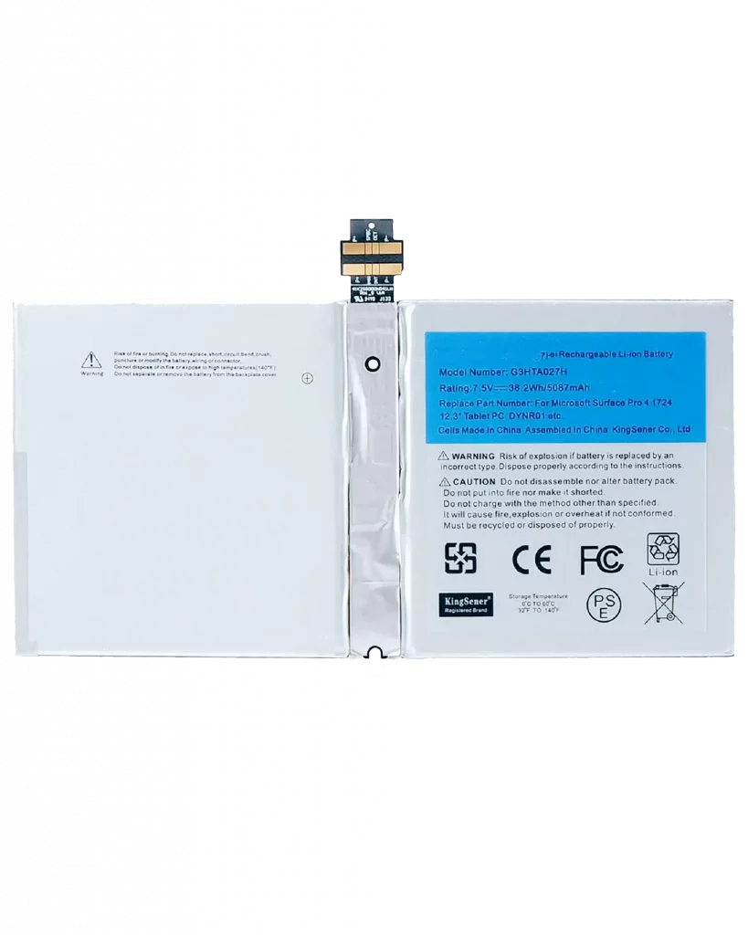 Replacement Battery For Microsoft Surface Pro 4 (1724) (G3HTA027H)