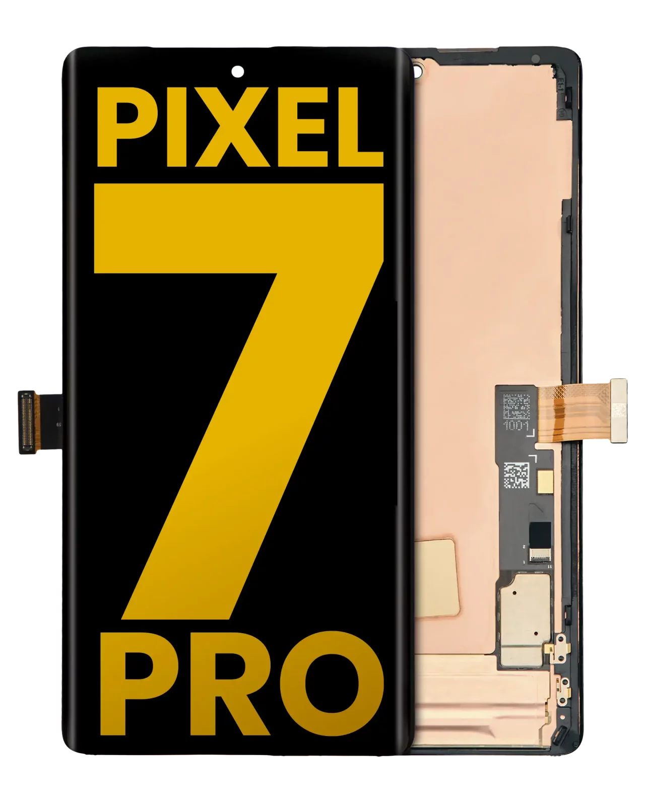 OLED Assembly With Frame (Without Fingerprint Sensor) For Google Pixel 7 Pro (Refurbished) (All Colors)