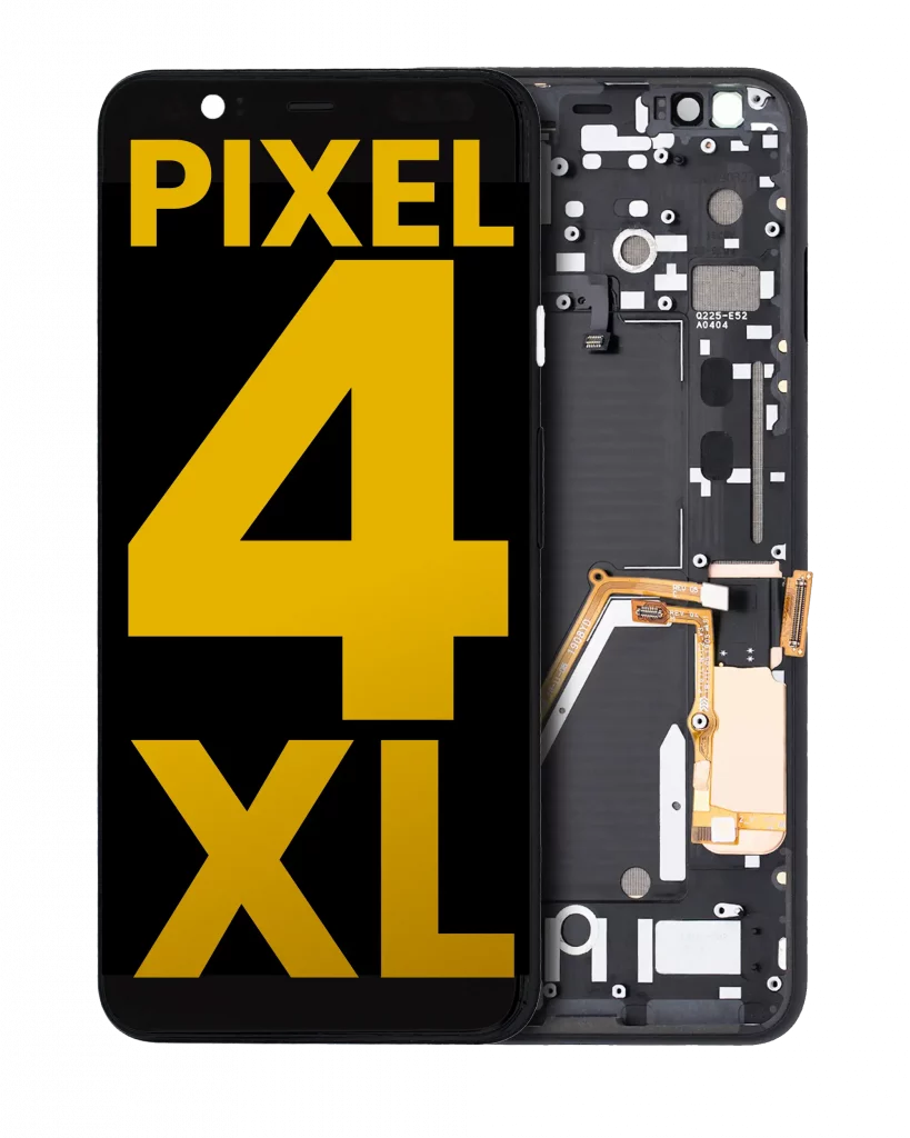 OLED Assembly With Frame For Google Pixel 4 XL (Refurbished) (Clearly White Power Button)