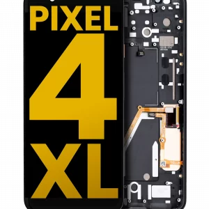 OLED Assembly With Frame For Google Pixel 4 XL (Refurbished) (Oh So Orange Power Button)