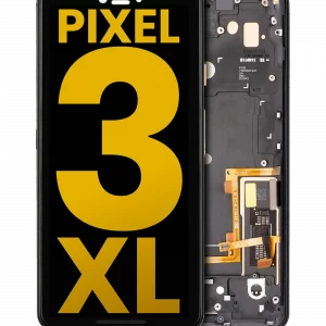 OLED Assembly With Frame For Google Pixel 3 XL (Refurbished) (Just Black)