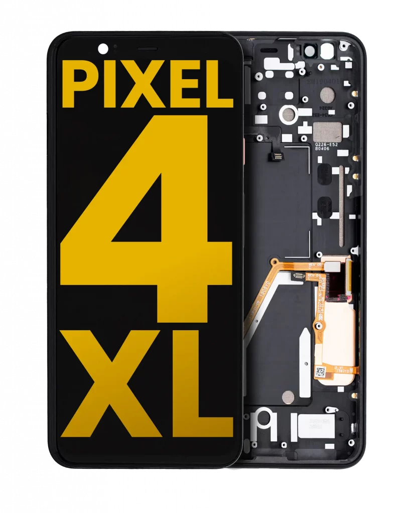 OLED Assembly With Frame For Google Pixel 4 XL (Refurbished) (Pink Power Button)