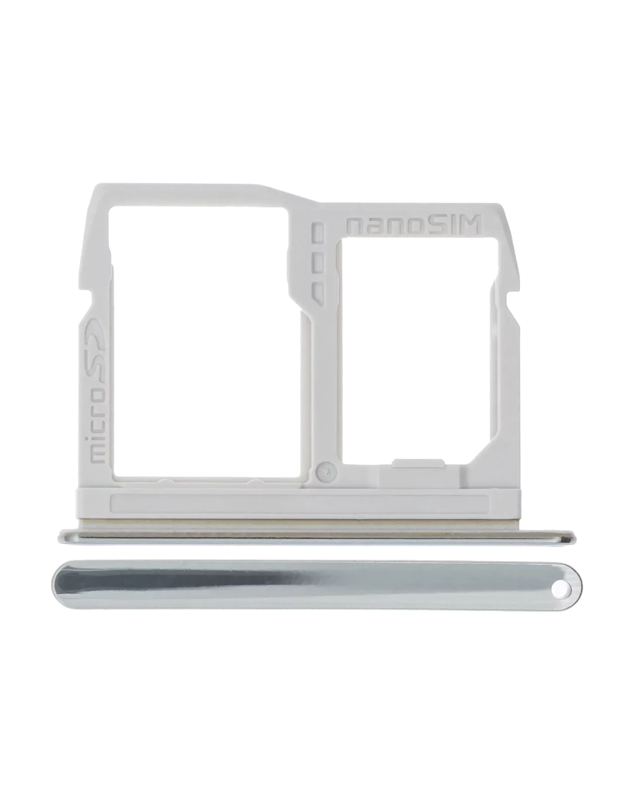 Sim Card Tray For LG Stylo 6 / K71 (Silver)