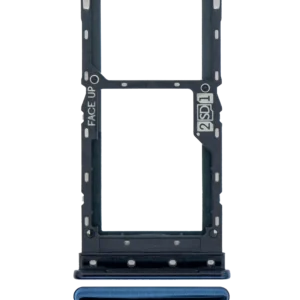 Dual Sim Card Tray For Motorola Moto G9 Plus (XT2087 / 2020) (Indigo Blue)