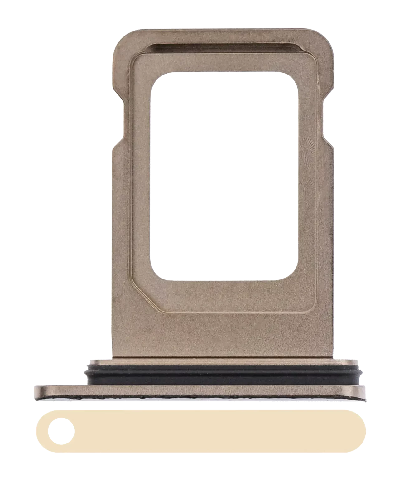 Single Sim Card Tray For iPhone 11 Pro / 11 Pro Max (Gold)