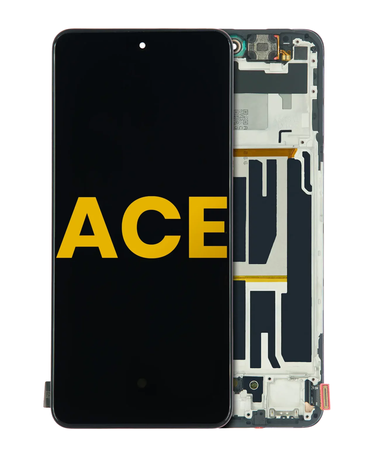 OLED Assembly With Frame For OnePlus ACE (Refurbished) (All Colors)