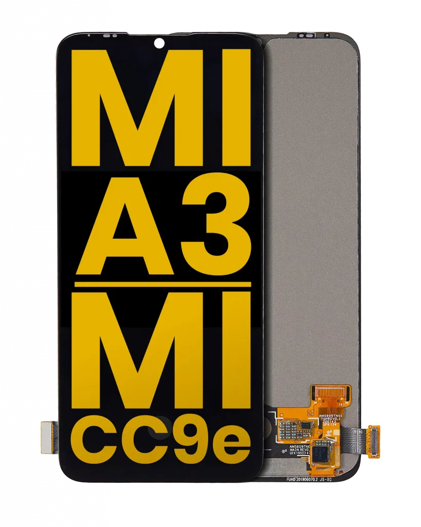 OLED Assembly Without Frame For Xiaomi Mi A3 / Mi CC9e (Refurbished) (All Colors)