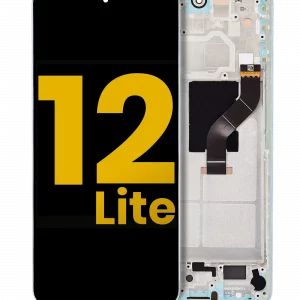 OLED Assembly With Frame For Xiaomi 12 Lite (Refurbished) (Lite Green)