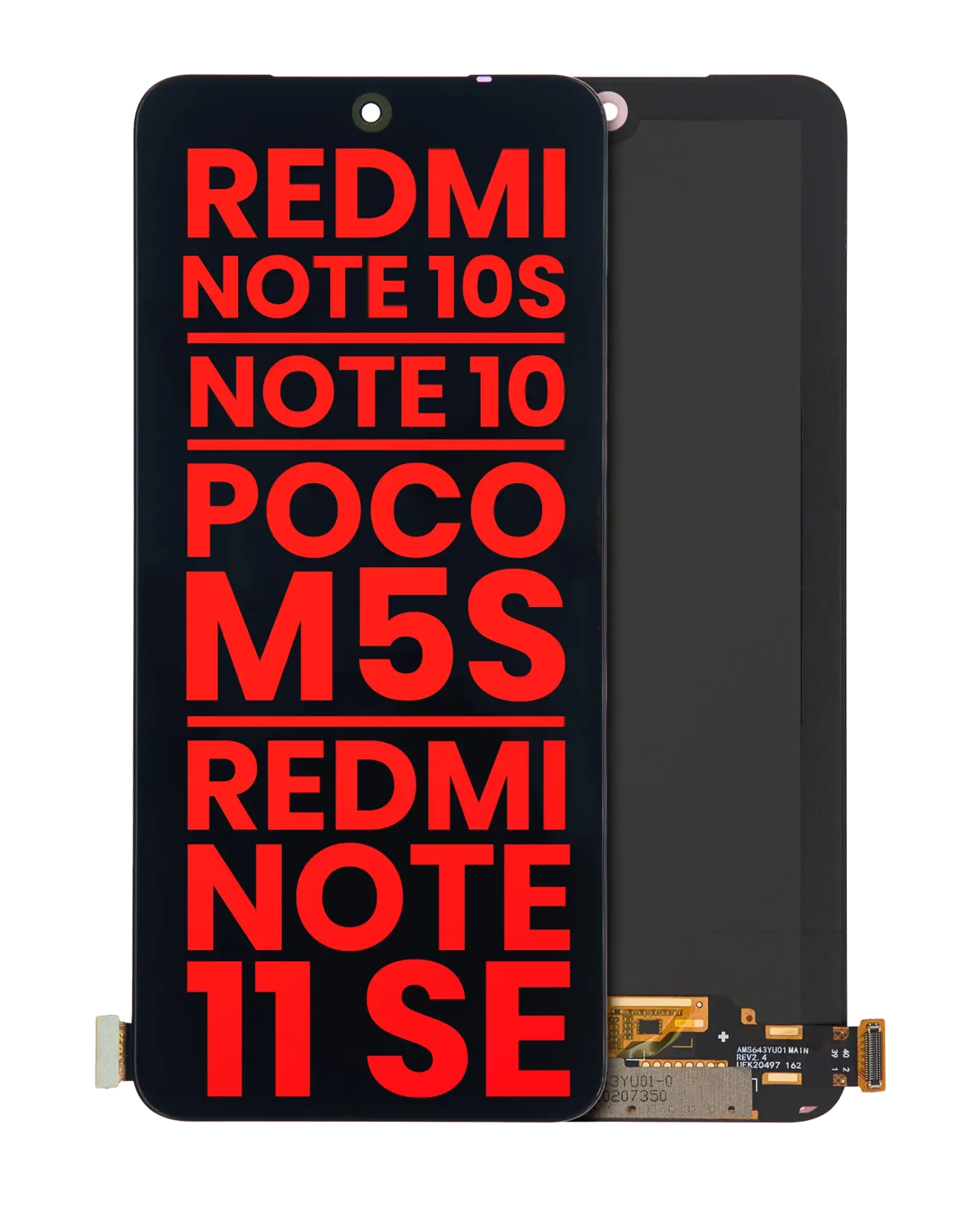 OLED Assembly Without Frame For Xiaomi Redmi Note 10S / Note 10 / Poco M5s / Redmi Note 11 SE (India Version) (Aftermarket Plus) (All Colors)