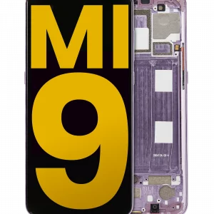 OLED Assembly With Frame For Xiaomi Mi 9 (Refurbished) (Lavender Violet)