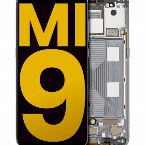OLED Assembly With Frame For Xiaomi Mi 9 (Refurbished) (Piano Black)