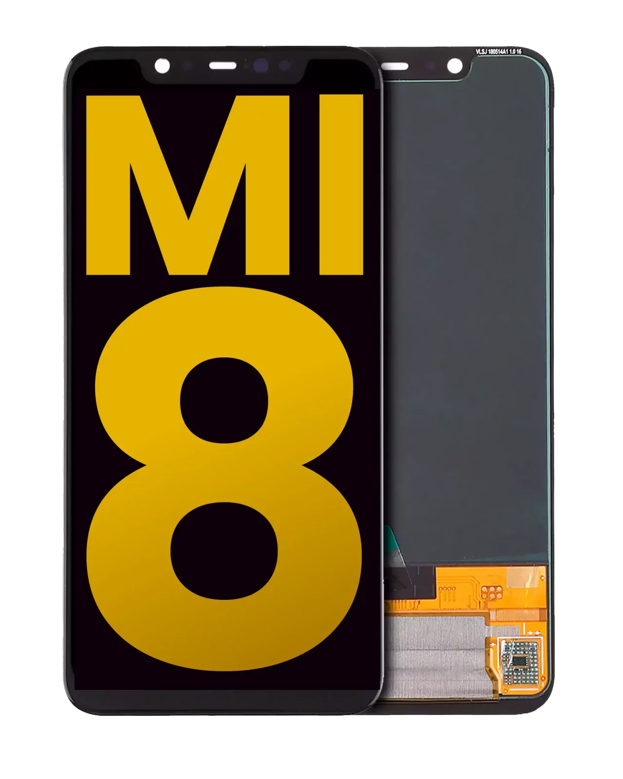 OLED Assembly Without Frame For Xiaomi Mi 8 (Refurbished) (All Colors)