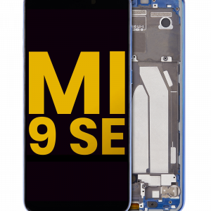 OLED Assembly With Frame For Xiaomi Mi 9 SE (Refurbished) (Blue)