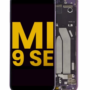 OLED Assembly With Frame For Xiaomi Mi 9 SE (Refurbished) (Violet)