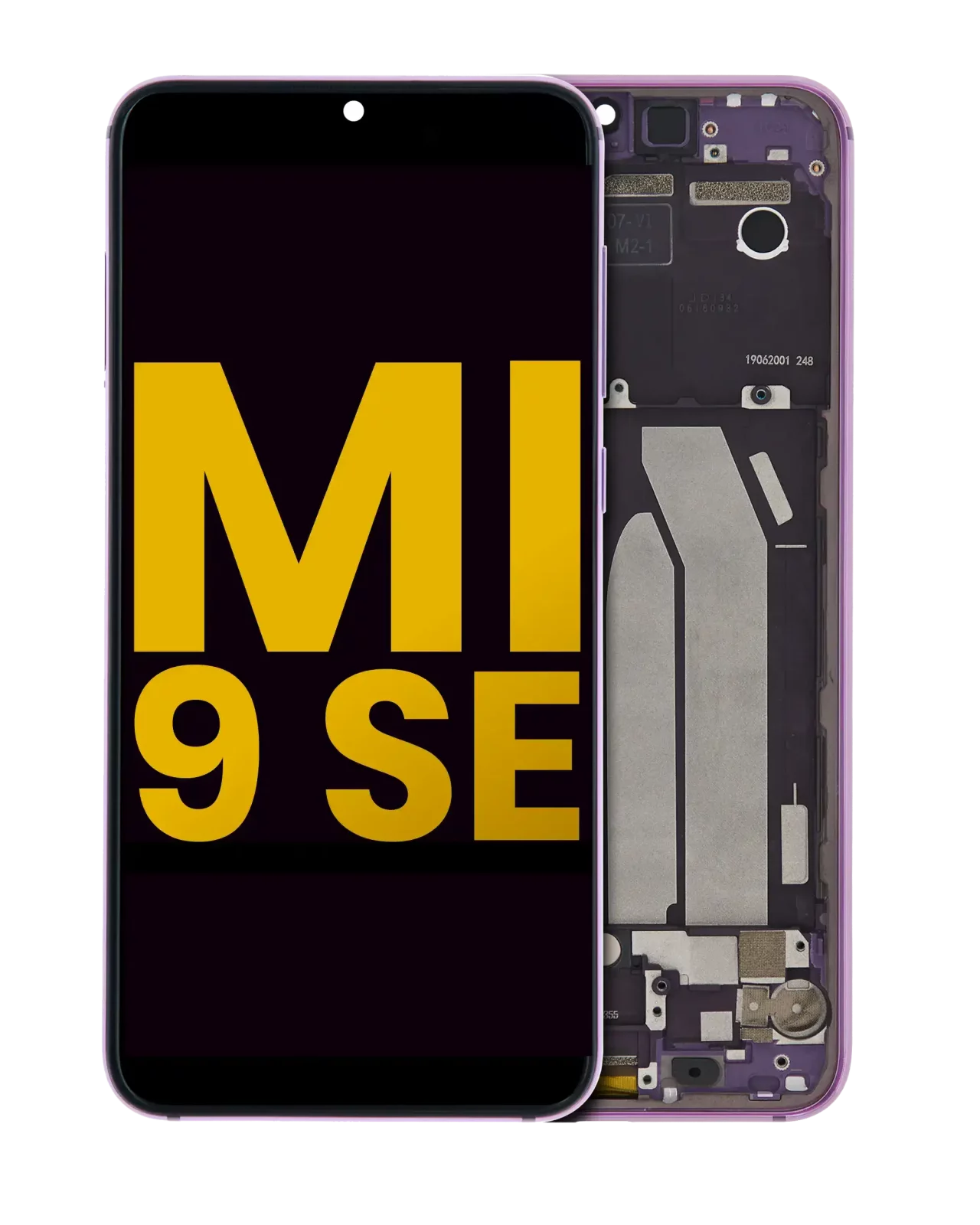OLED Assembly With Frame For Xiaomi Mi 9 SE (Refurbished) (Violet)