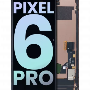 OLED Assembly With Frame (With Fingerprint Sensor) For Google Pixel 6 Pro (Genuine OEM) (All Colors)