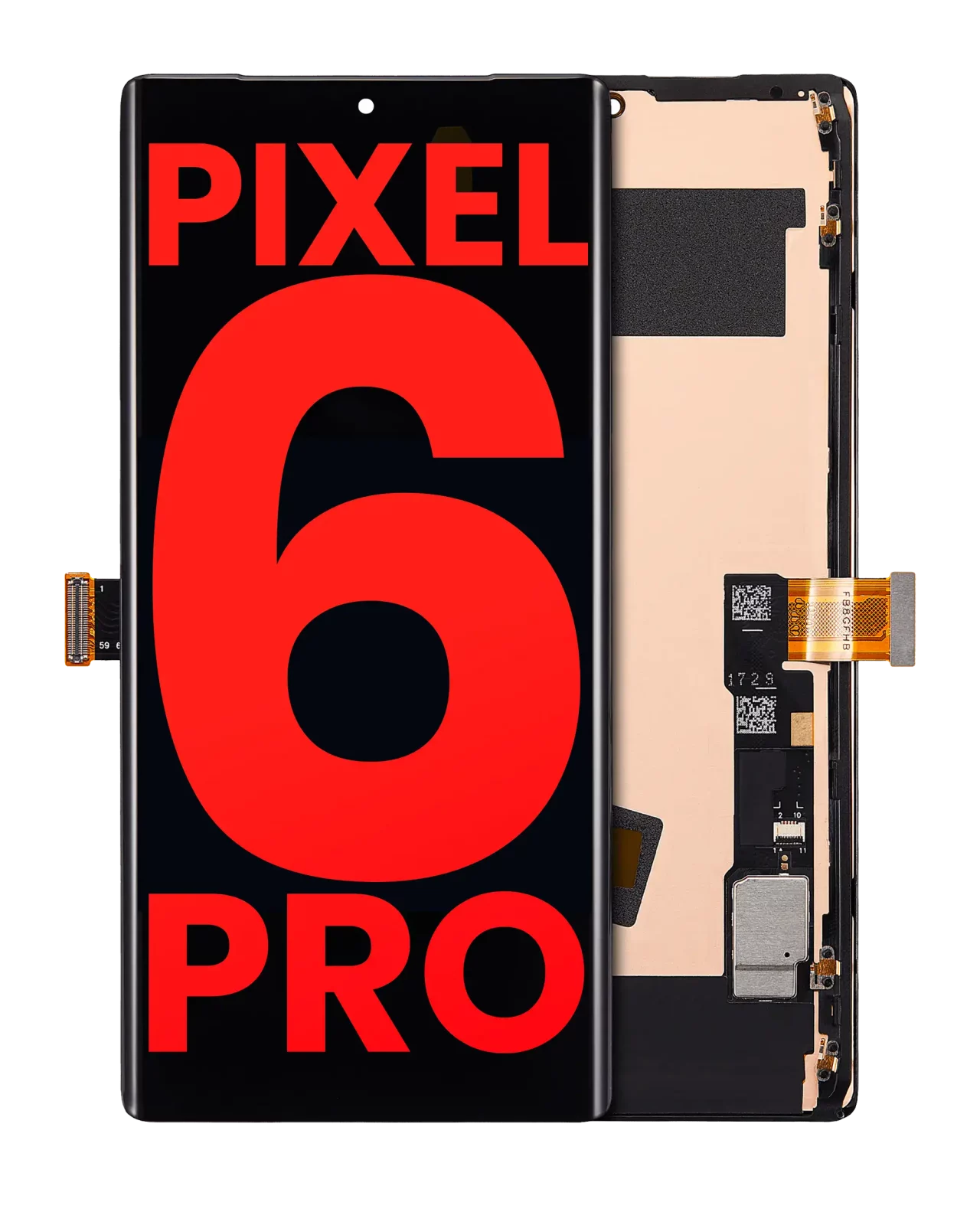 OLED Assembly With Frame (Without Fingerprint Sensor) For Google Pixel 6 Pro (Aftermarket Plus) (All Colors)