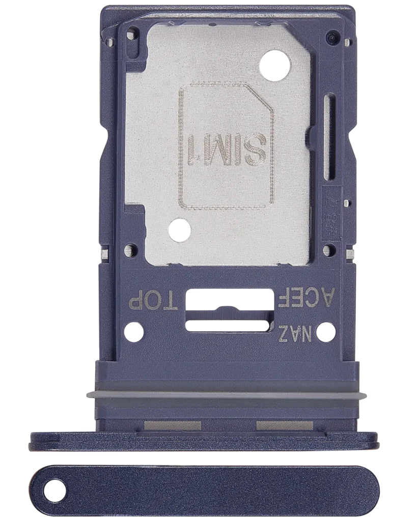 Dual Sim Card Tray For Samsung Galaxy A35 (A356 / 2024) (Premium) (Navy)
