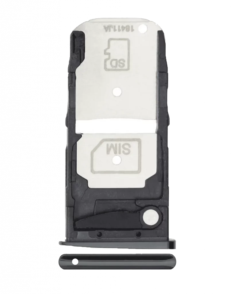Sim Card Tray For Motorola Moto Z3 Play (XT1929 / 2018) (Genuine OEM) (Black)