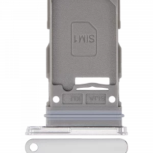 Single Sim Card Tray For Samsung Galaxy S22 5G / S22 Plus 5G (White)