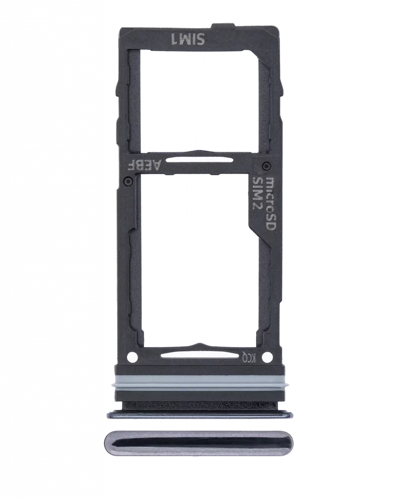 Dual Sim Card Tray For Samsung Galaxy A52 4G (A525 / 2021) / 5G (A526 / 2021) A52S 5G (A528 / 2021) (Awesome Black)