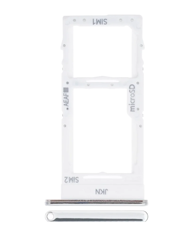 Dual Sim Card Tray For Samsung Galaxy A51 5G (A516 / 2020) (Prism Cube White)