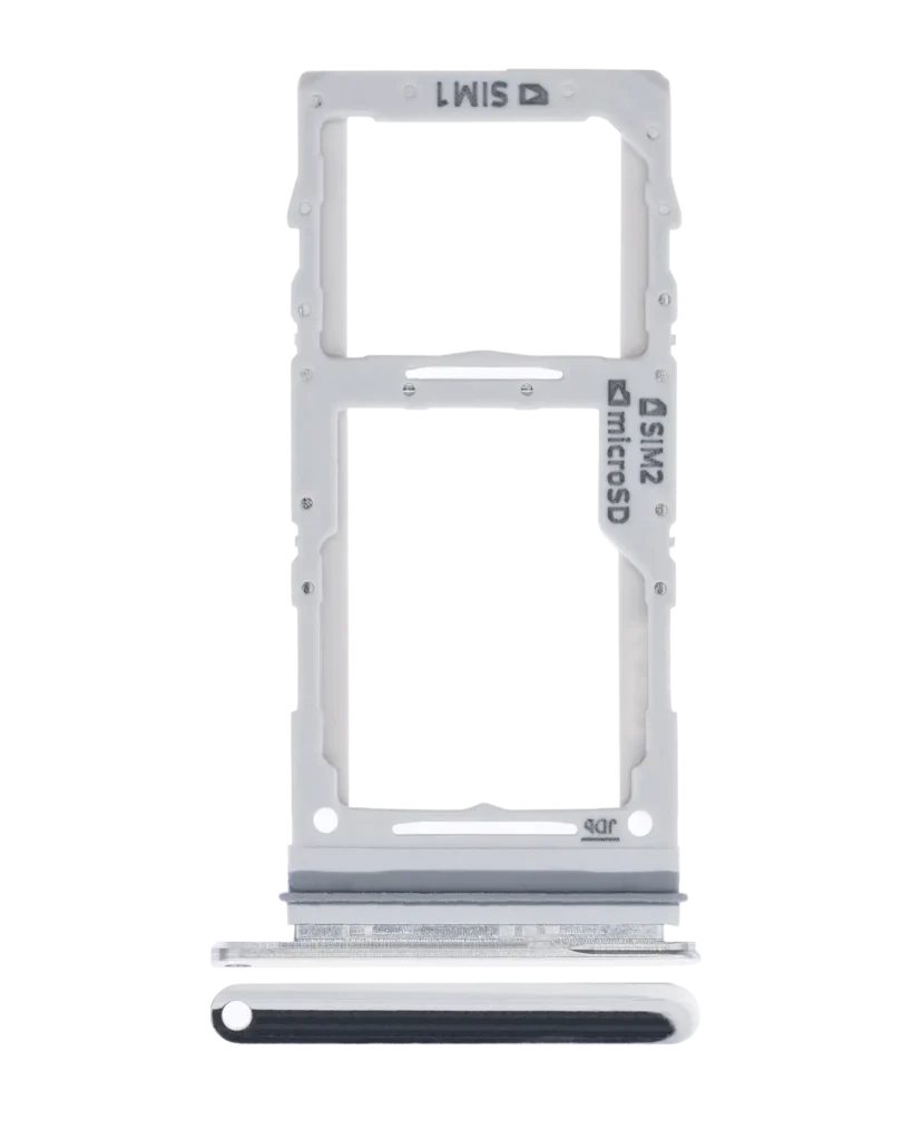 Dual Sim Card Tray For Samsung Galaxy A71 5G (A716 / 2020) (Prism Cube Silver)