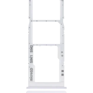 Dual Sim Card Tray For Samsung Galaxy A30S (A307 / 2019) (White)