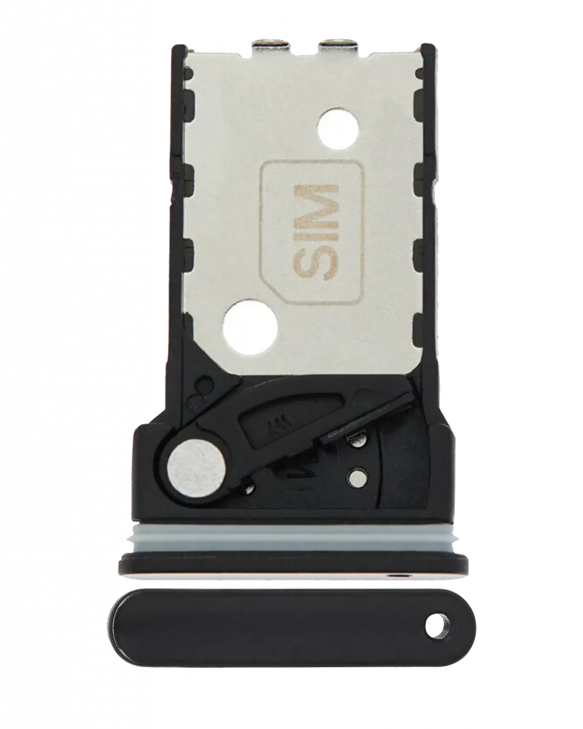 Single Sim Card Tray For Motorola Edge Plus 5G (XT2061 / 2020) (Genuine OEM) (Baltic Gray)