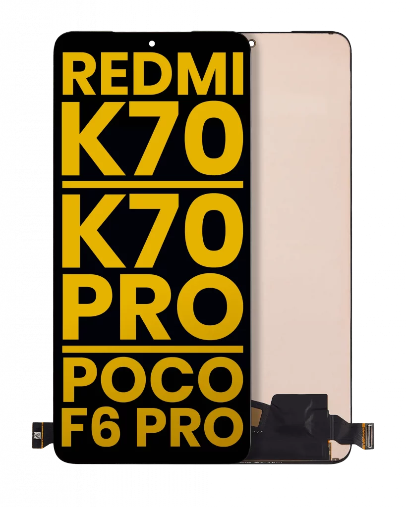 OLED Assembly Without Frame For Xiaomi Redmi K70 / K70 Pro / Poco F6 Pro (Refurbished) (All Colors)