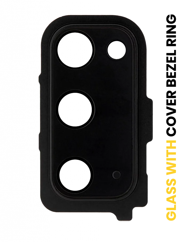 Back Camera Lens With Cover Bezel Ring For Samsung Galaxy S20 / S20 5G (Cosmic Black)