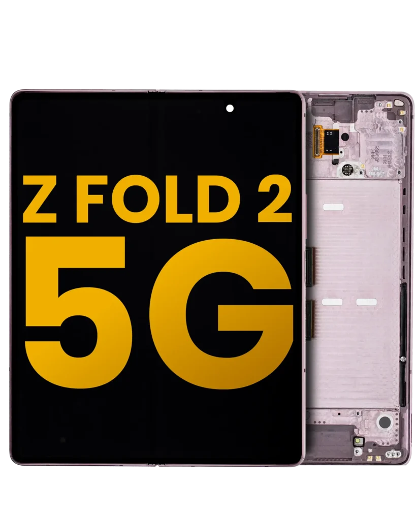 Inner OLED Assembly With Frame For Samsung Galaxy Z Fold 2 5G (Refurbished) (Mystic Bronze)