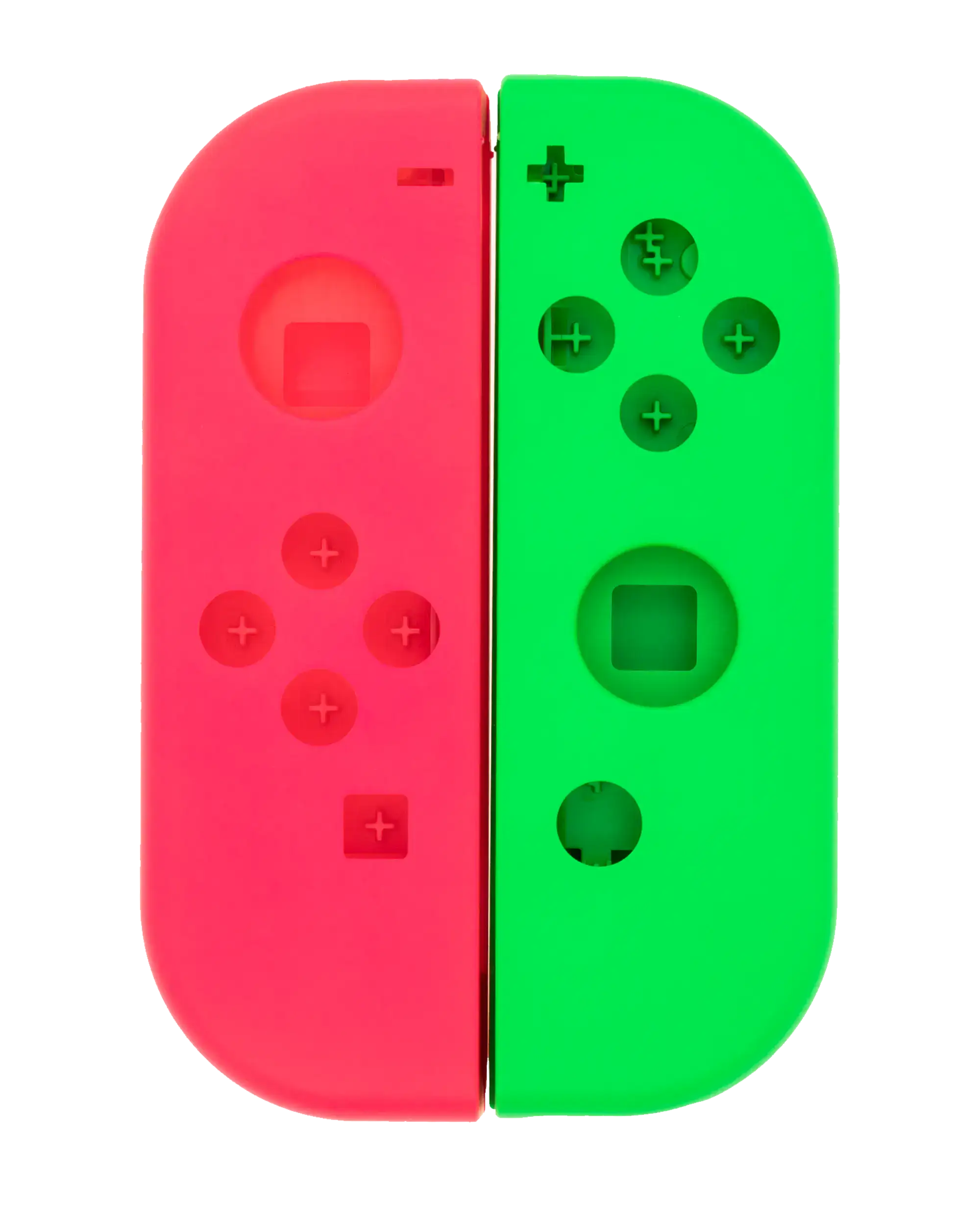 Housing Shell For Nintendo Switch Joy Con Controller (Green / Pink)
