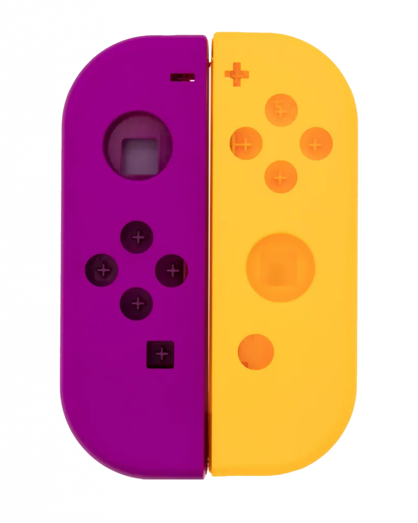 Housing Shell For Nintendo Switch Joy Con Controller (Dark Red / Coral)
